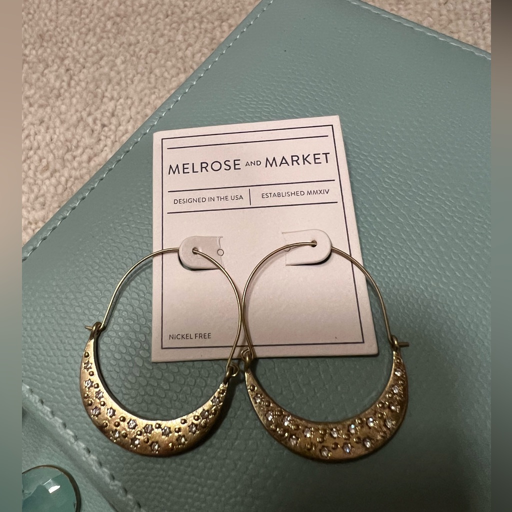 Brand New Melrose And Market Earrings